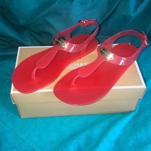 Jelly Sandals “sangria”